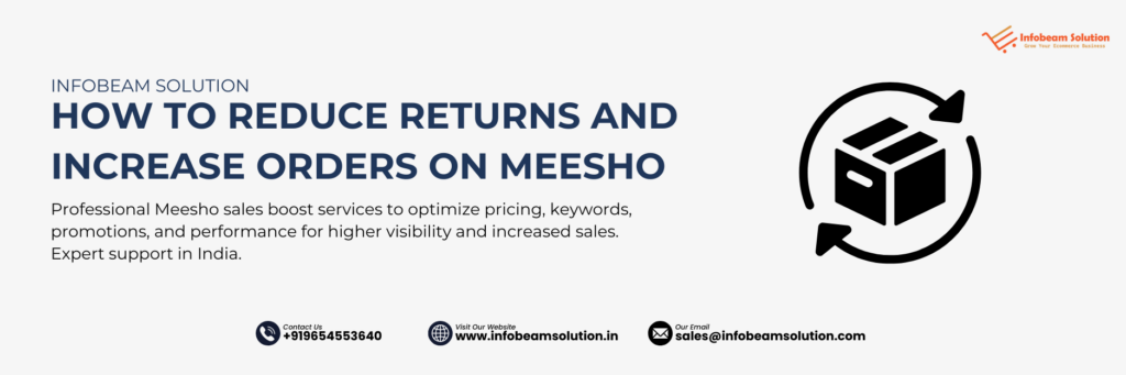 How to Reduce Returns and Increase Orders on Meesho